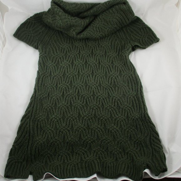 Worthington Green Cowl Neck Tunic Sweater - XL - Picture 4 of 5